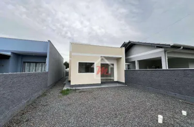Casa com 2 dormitórios à venda, 54 m² por r$ 320.000,00 - benedito - indaial/sc