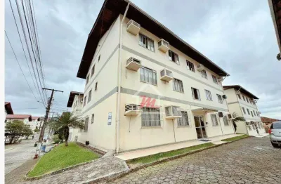 Apartamento semi-mobiliado com 3 dormitórios à venda, 91 m² por r$ 320.000 - água verde - blumenau/sc