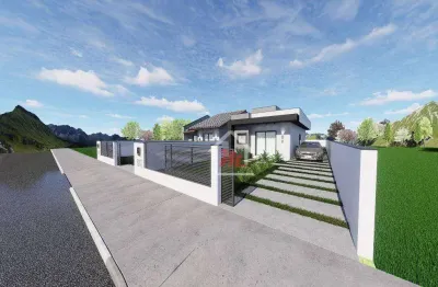 Casa com 2 dormitórios à venda, 51 m² por r$ 338.900,00 - benedito - indaial/sc