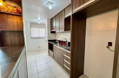 Apartamento com 2 dormitórios à venda, 55 m² por r$ 250.000,00 - passo manso - blumenau/sc