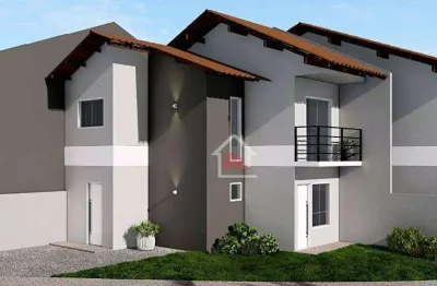 Sobrado com 2 dormitórios à venda, 66 m² por r$ 350.000,00 - itoupava central - blumenau/sc