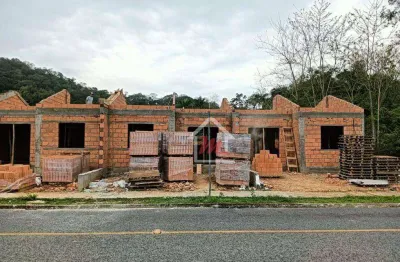 Casa com 2 dormitórios à venda, 48 m² por r$ 327.500,00 - velha central - blumenau/sc