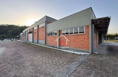 Galpão para alugar, 2062 m² por r$ 51.170,00/mês - itoupavazinha - blumenau/sc