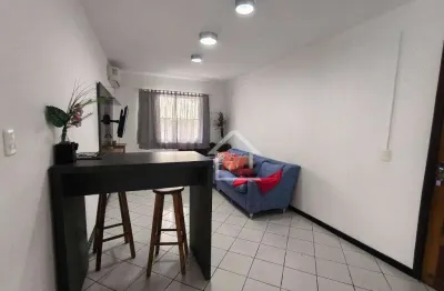 Apartamento semi mobiliado com 3 dormitórios, 2 banheiros, 2 vagas cobertas,  à venda, 113 m² por r$ 320.000 - velha - blumenau/sc