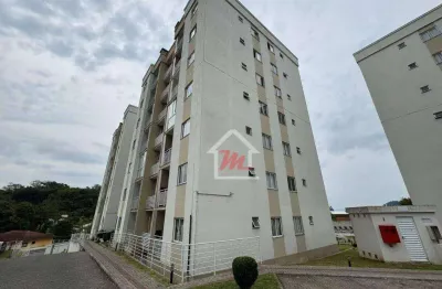 Apartamento com 2 dormitórios para alugar, 54 m² por r$ 2.150/mês - passo manso - blumenau/sc