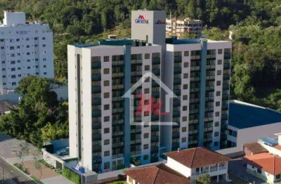 Apartamento com 2 dormitórios sendo 1 suíte à venda, 54 m² por r$ 349.000 - itoupava central - blumenau/sc