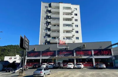 Apartamento com 2 dormitórios, sendo 1 suíte, com terraço à venda, 67 m² por r$ 360.000 - velha - blumenau/sc