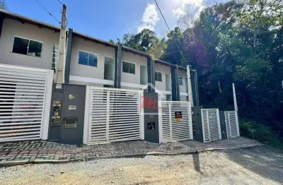 Sobrado com 2 dormitórios, sendo 02 suítes à venda, 77 m² por r$ 379.990 - itoupava seca - blumenau/sc