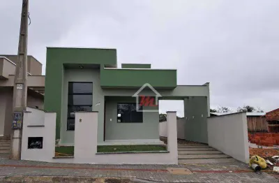 Casa com 2 dormitórios à venda, 50 m² por r$ 350.000,00 - estradas das areias - indaial/sc
