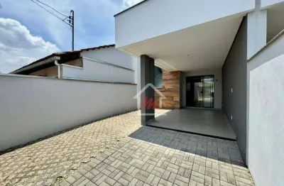 Sobrado com 2 dormitórios sendo 02 suítes à venda, 88 m² por r$ 480.000 - poço grande - gaspar/sc