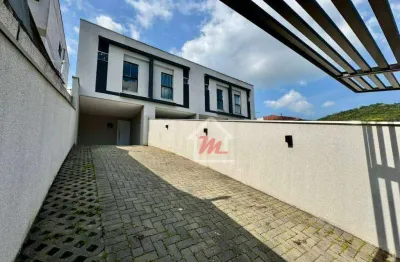 Sobrado com 2 dormitórios, sendo 02 suítes à venda, 85 m² por r$ 449.000 - tribess - blumenau/sc