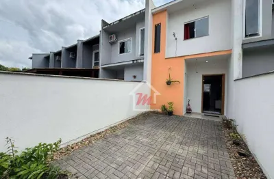 Sobrado com 2 dormitórios à venda, 73 m² por r$ 389.000,00 - passo manso - blumenau/sc