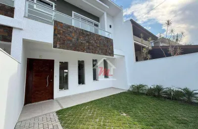 Sobrado com 3 dormitórios à venda, 120 m² por r$ 750.000,00 - escola agrícola - blumenau/sc
