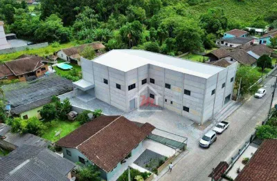 Galpão para alugar, 740 m² por r$ 16.500,00/mês - itoupava central - blumenau/sc
