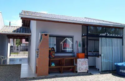 Casa com 2 dormitórios à venda, 60 m² por r$ 340.000,00 - quinta dos açorianos - barra velha/sc