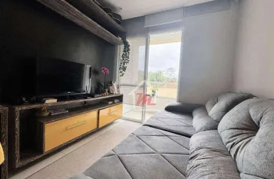 Apartamento com 2 dormitórios à venda, 101 m² por r$ 430.000 - fortaleza - blumenau/sc