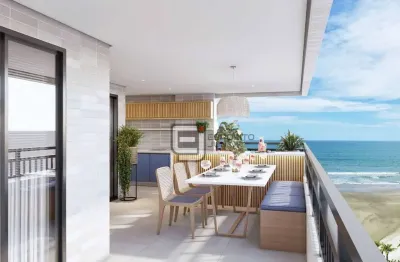 Apartamento com 3 dormitórios à venda, 136 m² por r$ 1.090.000 - balneário flórida - praia grande/sp