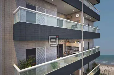 Apartamento com 2 dormitórios à venda, 58 m² por r$ 506.100,00 - aviação - praia grande/sp