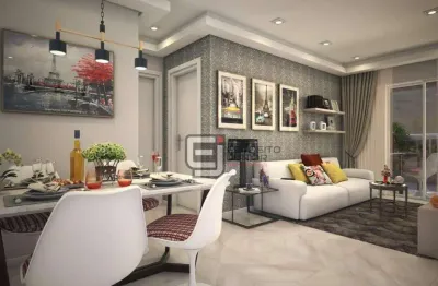 Apartamento com 2 dormitórios à venda, 73 m² por r$ 495.000,00 - aviação - praia grande/sp