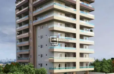 Apartamento com 1 dormitório à venda, 47 m² por r$ 325.000,00 - mirim - praia grande/sp