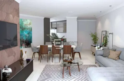 Apartamento com 3 dormitórios à venda, 107 m² por r$ 903.000,00 - vila guilhermina - praia grande/sp