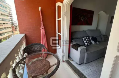 Apartamento com 2 dormitórios à venda, 85 m² por r$ 375.000,00 - tupi - praia grande/sp