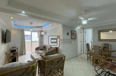 Apartamento com 1 dormitório vista mar à venda, 65 m² por r$ 399.000 - guilhermina - praia grande/sp