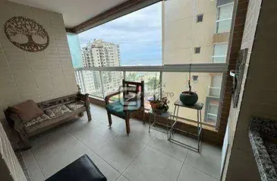 Apartamento com 1 dormitório à venda, 55 m² por r$ 460.000,00 - aviação - praia grande/sp
