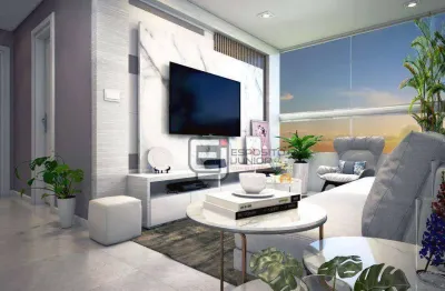 Apartamento com 2 dormitórios à venda, 67 m² por r$ 513.860,00 - vila guilhermina - praia grande/sp