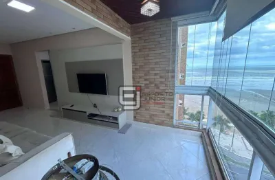 Apartamento com 2 dormitórios à venda, 68 m² por r$ 750.000,00 - canto do forte - praia grande/sp