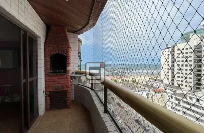 Apartamento com 3 dormitórios à venda, 130 m² por r$ 640.000,00 - vila guilhermina - praia grande/sp