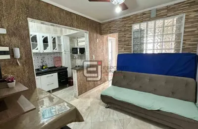Kitnet com 1 dormitório à venda, 27 m² por r$ 250.000,00 - guilhermina - praia grande/sp