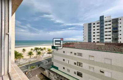 Kitnet com 1 dormitório à venda, 40 m² por r$ 260.000,00 - aviação - praia grande/sp