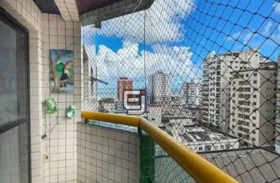 Apartamento com 1 dormitório à venda, 54 m² por r$ 295.000,00 - tupi - praia grande/sp