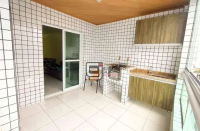 Apartamento com 2 dormitórios à venda, 90 m² por r$ 480.000,00 - ocian - praia grande/sp
