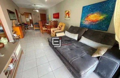 Apartamento com 3 dormitórios à venda, 125 m² por r$ 750.000,00 - tupi - praia grande/sp