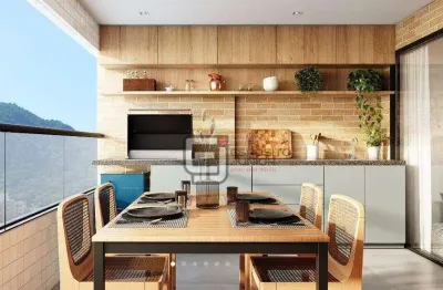 Apartamento com 2 dormitórios à venda, 81 m² por r$ 584.500,00 - boqueirão - praia grande/sp