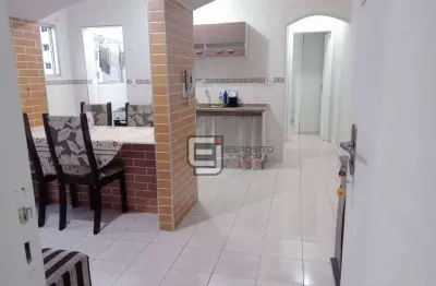 Apartamento com 1 dormitório à venda, 43 m² por r$ 220.000,00 - caiçara - praia grande/sp