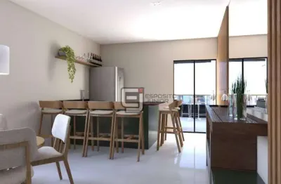 Apartamento com 2 dormitórios à venda, 53 m² por r$ 444.000,00 - canto do forte - praia grande/sp