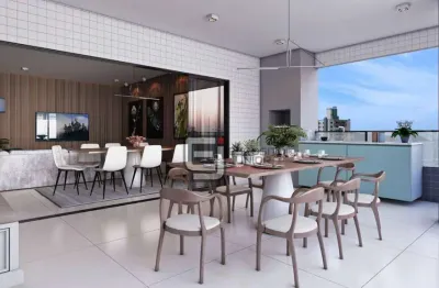 Apartamento com 3 dormitórios à venda, 142 m² por r$ 1.007.600,00 - aviação - praia grande/sp