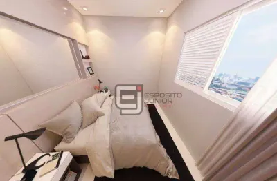 Apartamento com 2 dormitórios à venda, 60 m² por r$ 437.000,00 - boqueirão - praia grande/sp