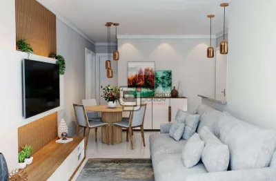 Apartamento com 2 dormitórios à venda, 72 m² por r$ 625.000,00 - caiçara - praia grande/sp