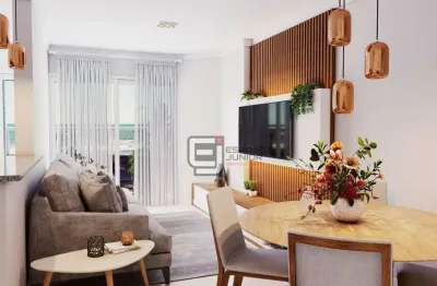Apartamento com 2 dormitórios à venda, 76 m² por r$ 615.000,00 - caiçara - praia grande/sp