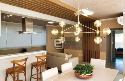Apartamento com 2 dormitórios à venda, 93 m² por r$ 699.980,00 - vila guilhermina - praia grande/sp