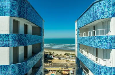 Apartamento de 2 dormitório(s) e 1 suíte(s) no bairro ocian, praia grande