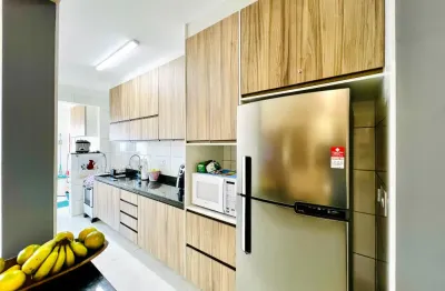 Apartamento de 2 dormitório(s) e 2 suíte(s) no bairro caiçara, praia grande