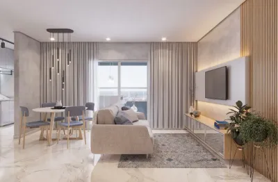 Apartamento de 2 dormitório(s) e 1 suíte(s) no bairro mirim, praia grande