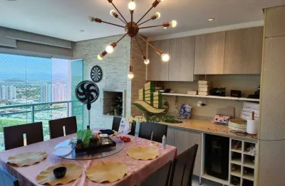 Lindo apartamento com 4 dormitórios à venda, 190 m² por r$ 2.180.000 - jardim aquarius - são josé dos campos/sp