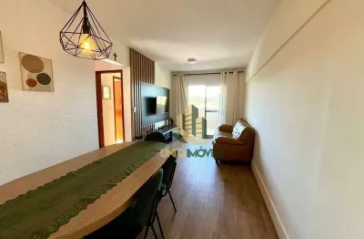 Apartamento com 2 dormitórios à venda, 65 m² por r$ 450.000 - jardim satélite - são josé dos campos/sp