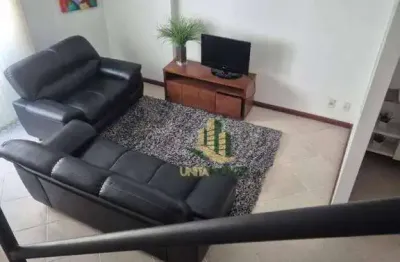 Apartamento duplex com 2 dormitórios para alugar, 69 m² por r$ 4.540/mês - jardim aquarius - são josé dos campos/sp
